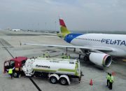 Pertamina Salurkan Perdana SAF Minyak Jelantah, Dukung Target Nol Emisi 2060