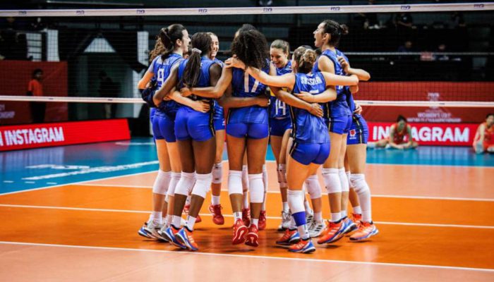 Italia Gebuk Brasil 3-0, Melaju ke Final Bola Voli Dunia U-21 Putri