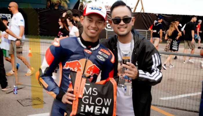 Dari MS Glow For Men, Gilang Juragan 99 Bawa Indonesia ke Arena Balap Dunia