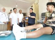 Menpora Erick Thohir Tinjau RSON, Dorong Sinergi Kemenpora dan Kemenkes untuk Sport Science