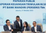 Bank Mandiri: Kredit Solid 11%, DPK Digital Tinggi, Kuartal III 2025.