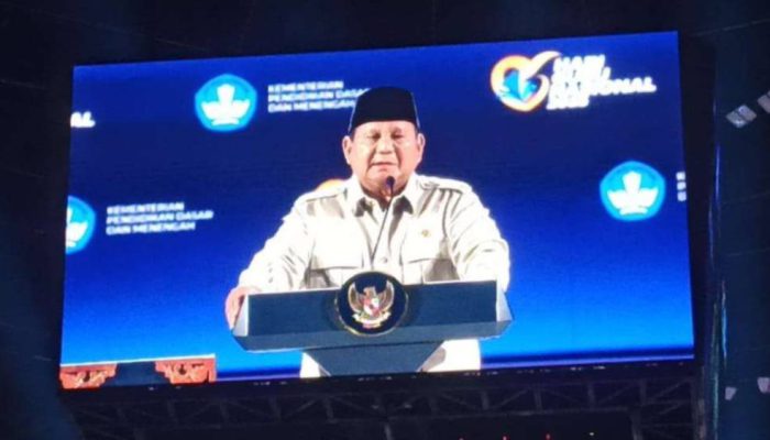 Prabowo: Tanpa Guru yang Tegas, Saya Tak Bisa Berdiri di Sini