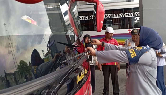 Terminal Arjosari Gelar Ramp Check Bus Sambut Libur Nataru
