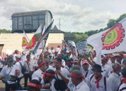 Aksi Damai Pekerja PTPN di Bondowoso, Wabup Janji Tindak Lanjut Aspirasi