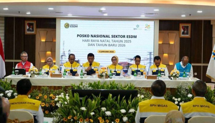 Penyaluran Energi Aman Selama Nataru, Posko Nasional ESDM Resmi Ditutup