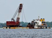 Operasi Pengangkatan Bangkai KMP Tunu Pratama Jaya Resmi Dimulai