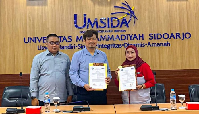 JNE Sidoarjo Gandeng UMSIDA dan UNUSIDA dalam Pengembangan SDM dan Inovasi Logistik