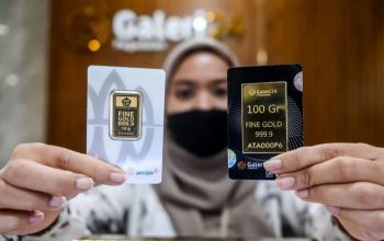 Pegadaian: Harga Emas Galeri24 dan UBS Tidak Mengalami Perubahan