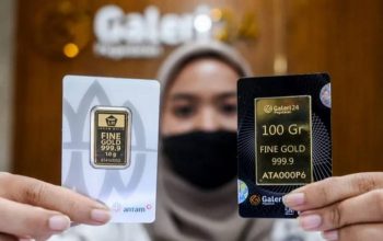 Harga Emas UBS dan Galeri24 di Pegadaian Kompak Naik, Ini Rinciannya per 16 April 2026