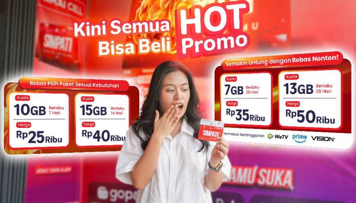 Telkomsel Luncurkan Paket Hot Promo, Tawarkan Kuota Internet Terjangkau dengan Skema Sederhana