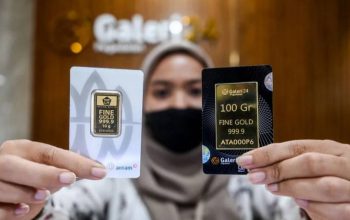 Harga Emas Pegadaian Stabil di Awal Pekan, Galeri24 dan UBS Tak Bergerak