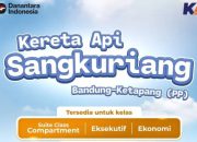 KAI Luncurkan KA Sangkuriang Rute Langsung Bandung–Banyuwangi, Tiket Perdana Diskon 50 Persen