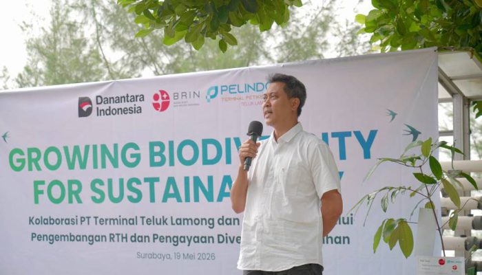 Terminal Teluk Lamong Wujudkan Pelabuhan Ramah Lingkungan lewat Green House “Titik Hijau”