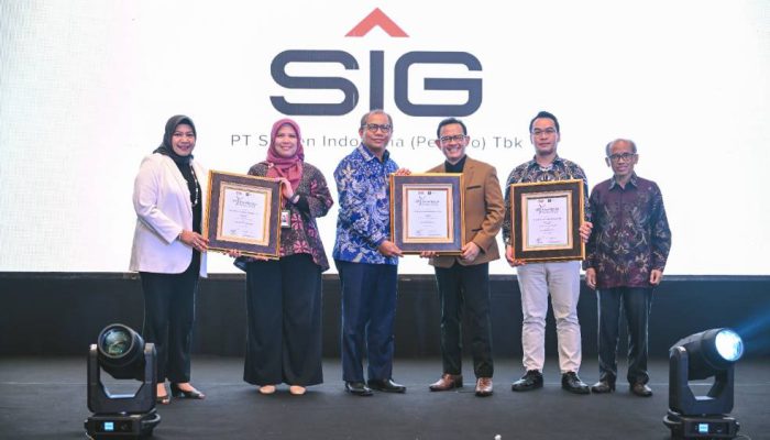 Fokus Bangun SDM Adaptif dan Inovatif, SIG Raih Tiga Penghargaan Bergengsi