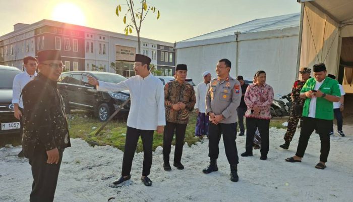 Sambut Presiden Prabowo, Gus Ipul Tinjau Kesiapan Lokasi Penutupan Munas-Konbes NU