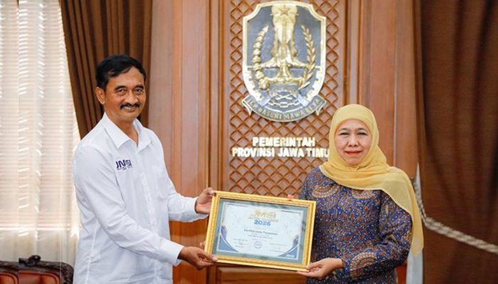 Gubernur Jatim Bersama JMSI Jatim Bahas Penguatan Media Berkualitas