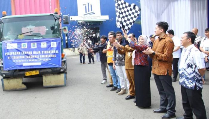 Kemendag Lepas Pengiriman Baja Struktural ke Kanada, Perkuat Ekspor Produk Bernilai Tinggi