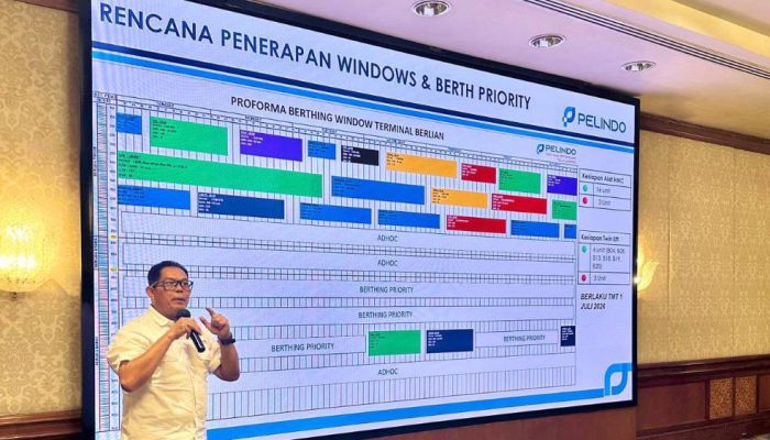 TTL Implementasikan Berthing Window dan Berthing Priority, Trafik Kapal di TPK Berlian Kian Efisien