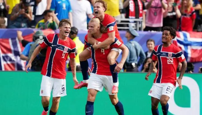 Sejarah Tercipta! Haaland Dua Gol, Norwegia Singkirkan Brasil 2-1 untuk Segel Tiket Perempat Final Piala Dunia 2026