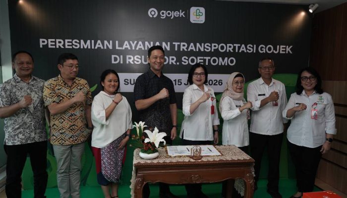 Tingkatkan Aksesibilitas, Gojek dan RSUD Dr. Soetomo Hadirkan Layanan GoCar Terintegrasi