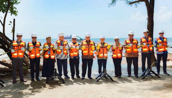 TelkomGroup dan BW Digital Rampungkan Pendaratan Kabel Bawah Laut NCC di Batam