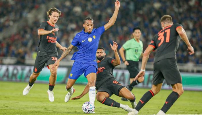 Chelsea Pesta Gol, AC Milan Tak Berdaya di SUGBK