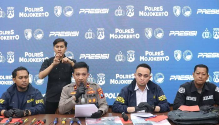Pembobol Brankas UAC Mojokerto Rp1,4 Miliar Ditangkap, Pelaku Sindikat Antarpulau Modus Acak via Google Maps