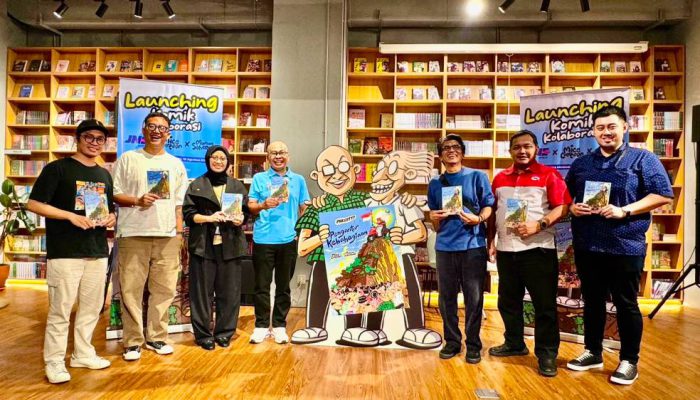 JNE dan Grasindo Luncurkan Komik Pengantar Kebahagiaan, Apresiasi Peran Kurir