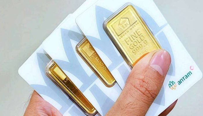 Harga Emas Antam Menguat, 1 Gram Kini Dibanderol Rp2.675.000