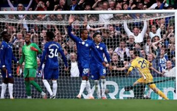 Chelsea Menang 4-3 atas Brighton, The Blues Naik ke Posisi Kedua