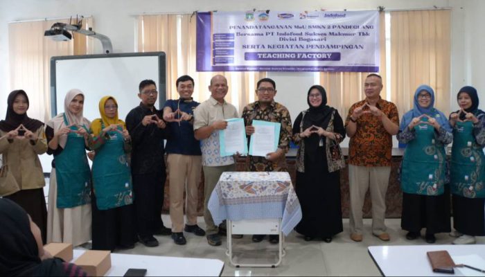 Jadi SMK Pertama di Banten, SMKN 2 Pandeglang Gandeng Bogasari Kembangkan TEFA