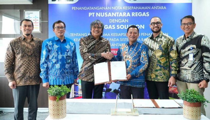 Nusantara Regas dan PGN Solution Perkuat Ketahanan Pipa Bawah Laut