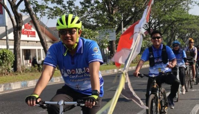 Harhubnas 2026, Dishub Sidoarjo Ajak Pengguna Jalan Berbagi Ruang dengan Pesepeda