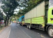 Macet di Ketapang Banyuwangi, Antrean Truk Logistik Menuju Bali Mengular 5 Kilometer