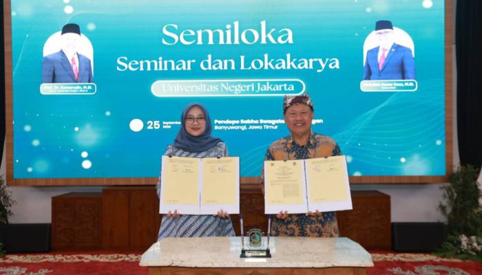 Kembangkan SDM Banyuwangi, Pemkab Gandeng Universitas Negeri Jakarta