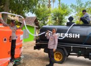 Bantu Warga Hadapi Kemarau, Polres Malang Salurkan 35 Ribu Liter Air Bersih