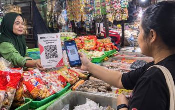 Permudah Pembayaran Nontunai, BRI Hadirkan WiFi di Pasar Keputran