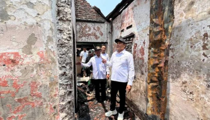 Dua Rumah Terbakar di Sukodono, Pemkab Sidoarjo Gunakan APBD untuk Perbaikan