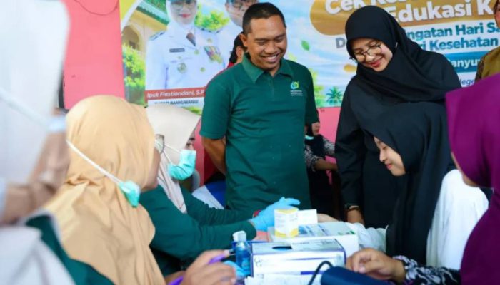 Banyuwangi Gelar CKG di 45 Pondok Pesantren, Santri Diperiksa Diabetes hingga Anemia
