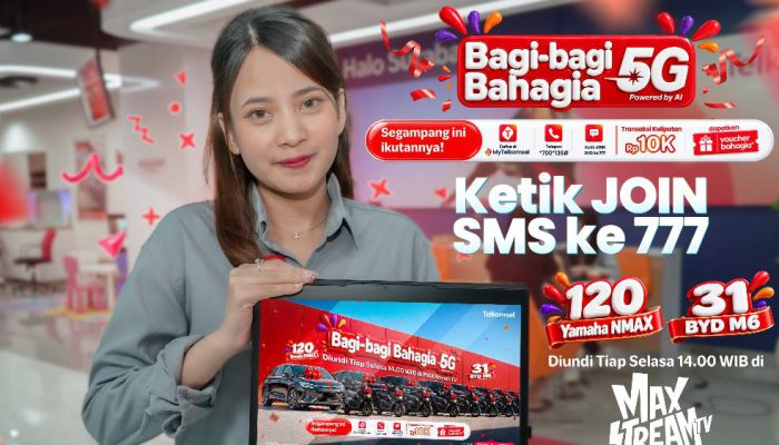 Telkomsel Bagi-Bagi Bahagia 2026 Hadirkan 17 Kali Pengundian, Ada Mobil Listrik dan Motor